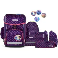 Ergobag cubo light Schulranzen-Set PerlentauchBär
