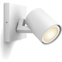 Philips Hue White ambience Runner Einzelspot, Bluetooth/Zigbee, Weiß, LED, Metall, GU10, 2200 K