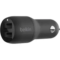 Belkin BoostCharge, Auto, Zigarettenanzünder, 4,8 A, Schwarz