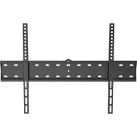 Equip - Halterung - für Curved Panel/Flat Panel - fixed, slim - stainless steel - Schwarz (37"-75")