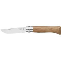 Opinel Taschenmesser No. 8 Luxury Range, Edelstahl, Eichenholz