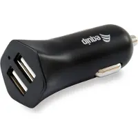 Equip KFZ-Ladegerät 2-Port 2xUSB2.0 480Mbps 12W schwarz