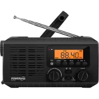 Powerplus AM/FM-Radio, Solardynamo, Ox Taschenlampe, Powerbank, Notfall