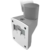 Dataflex Viewlite plus Monitorarm - Wand 312, 7 kg, 0 mm (0"), 61 cm (24"), 100 x 100 mm, Höhenverstellung, Silber, Weiß