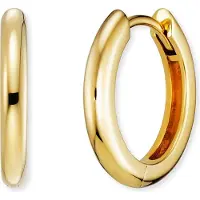 Engelsrufer Paar Creolen "Lola", gold (gelbgoldfarben), Ohrringe, Damen, 16mm, Silber 925 (Sterlingsilber), Paar Creolen