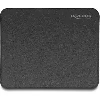 DeLOCK Mauspad Glitzer-schwarz 300 x 245 mm