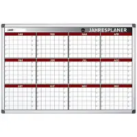 BI-Office Jahresplaner Earth GA03133790 Stahloberfläche 90x60cm