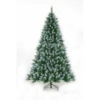 Holiday Tree Weihnachtsbaum Allison Fichte Frosted 240 cm Durchmesser 140 cm Weihnachtsbaum (groen)
