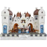Luville Verlichte straat zwaan kleef aan adapter incl. l31xb19xh22 cm Efteling Weihnachtshaus (mix)