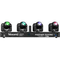 Beamz Lichtset PANTHER Quatro Beam, Gewicht: 9.8 kg