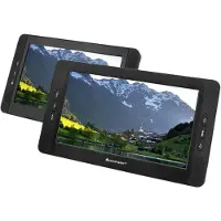 Soundmaster PDB1850SW, Tragbarer DVD-Player, Wand-montiert, Schwarz, DVD-Audio, DVD-Video, MP3, VCD, CD, CD-R, CD-RW, DVD, DVD+R, DVD+RW, DVD-R, DVD-RW, 25,6 cm (10.1")