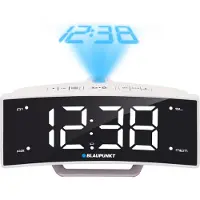 Blaupunkt CRP7WH, Uhr, 87,5 - 108 MHz, LCD, Schwarz, Weiß, Zeit, AC