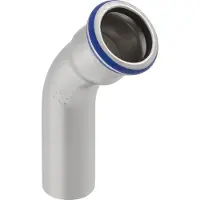 Geberit Bend w/ plend stst 45g d22