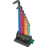 Wera Imbusschlüssel mit Halterung (x9)