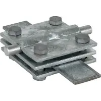 Dehn Quereinheit ST TZN mit Zwischenstück für RD 8-10 FL 30-40MM - 321045