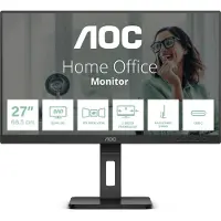 AOC Q27P3CV, 68,6 cm (27"), 2560 x 1440 Pixel, Quad HD, LED, 4 ms, Schwarz