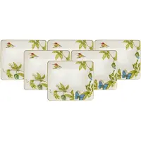 Villeroy & Boch Suppenteller "Suppenteller Amazonia 24 x 21 cm 6er Set bunt"