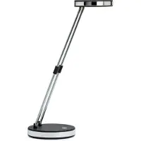 MAUL Tischleuchte LED Maulpuck, 6500 Kelvin, ausziehbar, tageslichtweiß, schwarz