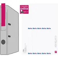 Biella Rückenschilder 27x145mm