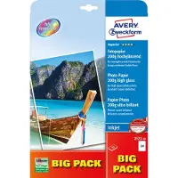 Avery-Zweckform Superior Inkjet Fotopapier A4 Big Pack
