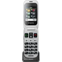 Emporia emporiaONE, Klapphandy, Single SIM, 6,1 cm (2.4"), 2 MP, 900 mAh, Schwarz, Rot