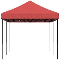 vidaXL Partyzelt Faltbar Pop-Up Burgunderrot 580x292x315 cm