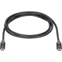 Akyga AK-USB-34, 1,5 m, USB C, USB C, Thunderbolt 3, Schwarz
