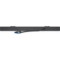 Dell Schlanke Soundleiste – SB521A, 3,6 W, 3,6 W, Schwarz, Kabelgebunden, 298 mm, 18 mm