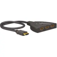 Goobay HDMI-Umschaltbox 3 auf 1 4K @ 30 Hz