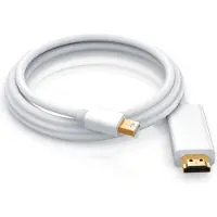 CSL 4k Mini Displayport auf HDMI Kabel | Thunderbolt 1- und Thunderbolt 2 Ports | 4K Ultra HD 2160p