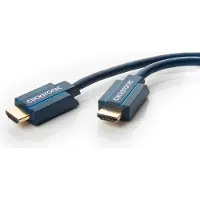 ClickTronic 1m High Speed HDMI, 1 m, HDMI Typ A (Standard), HDMI Typ A (Standard), 10,2 Gbit/s, Blau
