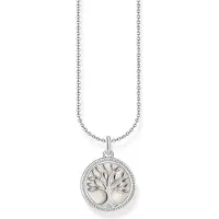 Thomas Sabo KE2220-007-21-L45V Damen-Kette mit Tree-of-Love-Anhänger Silber