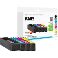 KMP H117V, Schwarz, Cyan, Magenta, Gelb, Tinte auf Pigmentbasis, Tinte auf Pigmentbasis, 250 ml, 106 ml, 14500 Seiten