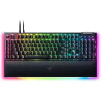 Razer BlackWidow V4 Pro, Kabelgebunden, USB, Mechanischer Switch, QWERTY, RGB-LED, Schwarz