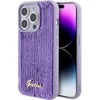 GUESS Guhcp15xpsfdgsu Iphone 15 Pro Max 6.7 Fioletowy Sequin Handyhülle