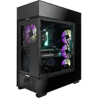 In Win Deluxe Edition, Full Tower, PC, Schwarz, ATX, EATX, micro ATX, Mini-ITX, ABS, Gehärtetes Glas, 16 cm