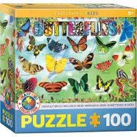 Eurographics Garten Schmetterlinge Puzzle 100 Teile