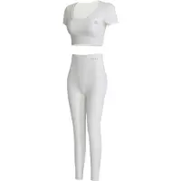 Yeaz CLUB LEVEL SET Short Top Leggings XL (White)