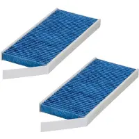 HENGST FILTER Innenraumluftfilter mit Aktivkohle HENGST Blue.care FILTER E2982LB-2