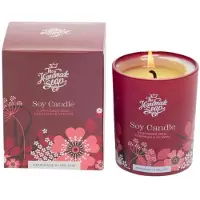 The Handmade Soap Company Coriander Seed, Geranium & Vetiver Soy Candle 210 g