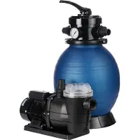 T.I.P. SPF 250 F Poolfilteranlage, Durchfluss max.: 6.000 l/h, Leistung: 400 W, Poolgröße max. 30m³