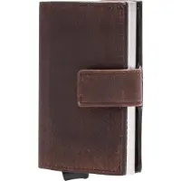 Strellson Camden C-Three e-Cage sv8f Herren Geldbörsen/Kartenetui Leder Hochformat dark brown