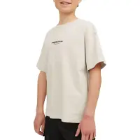 Jack & Jones Junior T-Shirt Vesterbro 12242827 Beige Loose Fit 140