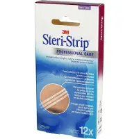 Solventum Germany GmbH 3M Steri-Strip Wundverschlussstreifen - 3 x 75 mm (12 x 5 Str.) 12X5 St
