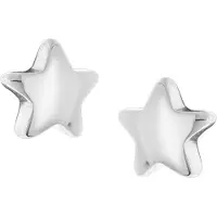 Boccia 05078-01 Titan-Ohrstecker für Kinder Stern