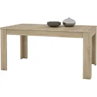 Die Möbelfundgrube Esstisch 160 - 200 cm ausziehbar Sonoma Eiche - ASTON
