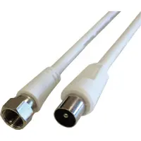 Televes FS-KS150 1.5m F IEC Weiss Koaxialkabel