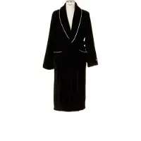 Möve Homewear Schalkragenmantel Möve Black