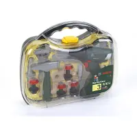 Bosch 8584 Bosch Akkuschrauber-Koffer | Werkstatt-Set mit Bosch-Schraubendreher, umfangreichem Zubehör und Werkzeugen | Spielzeug für Kinder ab 3 Jahren