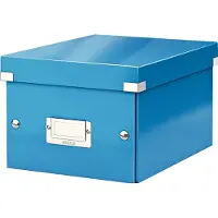 Leitz Ablage- und Transportbox Serie Click + Store, klein, für DIN A5, blau